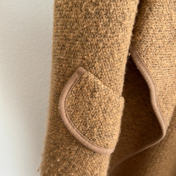 CHICWISH Just Knitted Open Coat in Brown 3/4 Sleeve - Picture 3 of 6